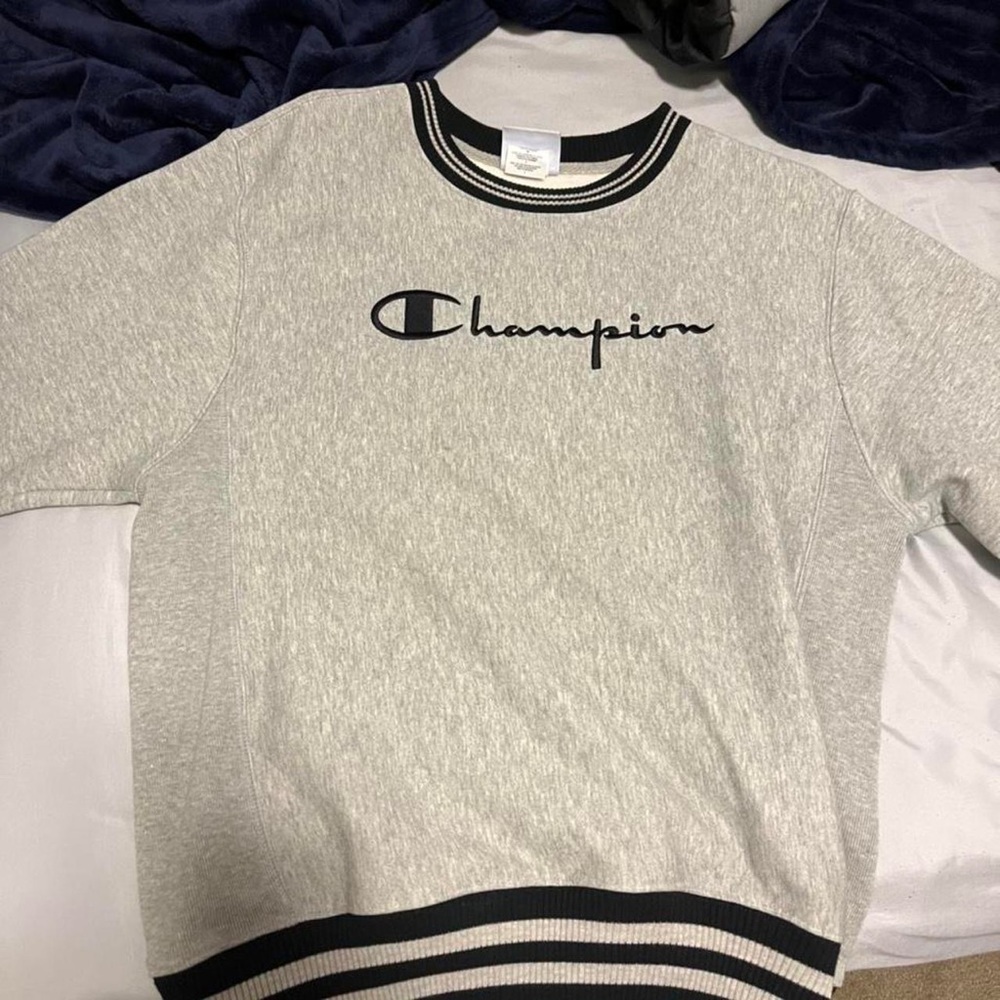 Champion Gray Crewneck